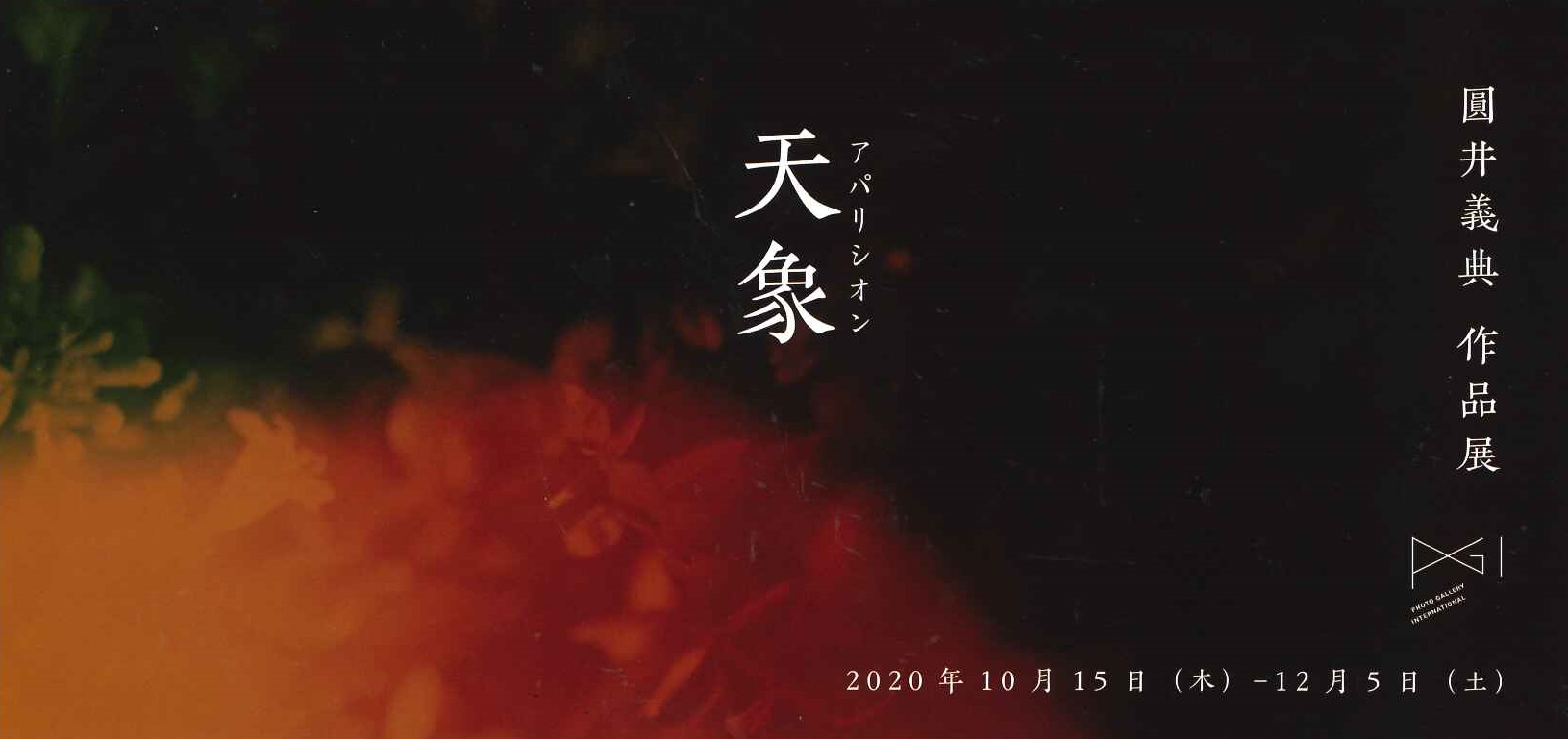圓井義典作品展「アパリシオン天象」