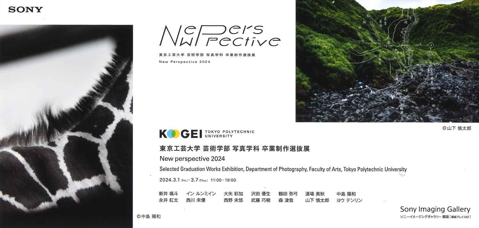 東京工芸大学芸術学部写真学科卒業制作選抜展New perspective 202