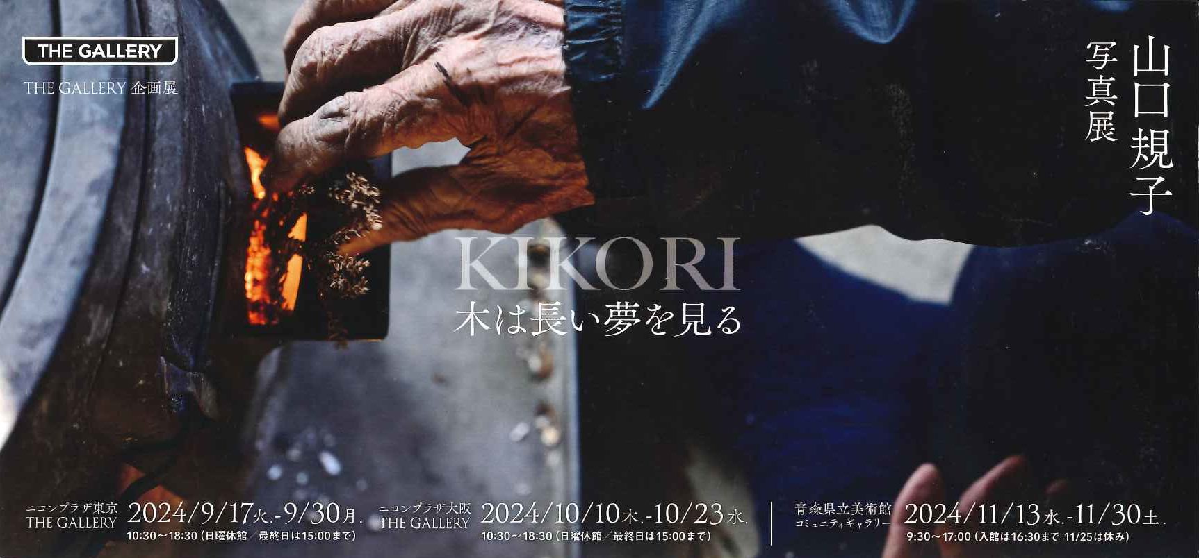 山口規子写真展「KIKORI 木は長い夢を見る」